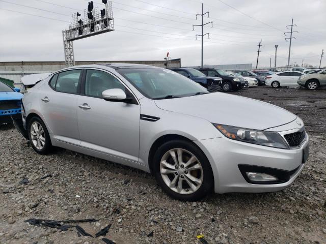 5XXGN4A74DG242488 - 2013 KIA OPTIMA EX SILVER photo 4