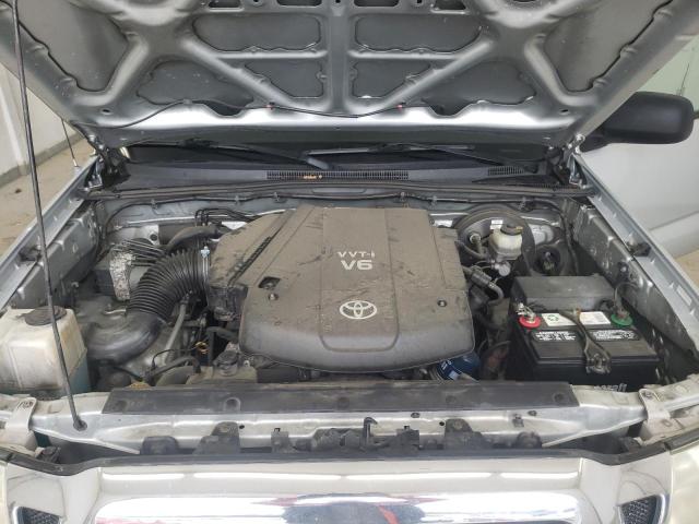 3TMJU62N99M072667 - 2009 TOYOTA TACOMA DOUBLE CAB PRERUNNER SILVER photo 11