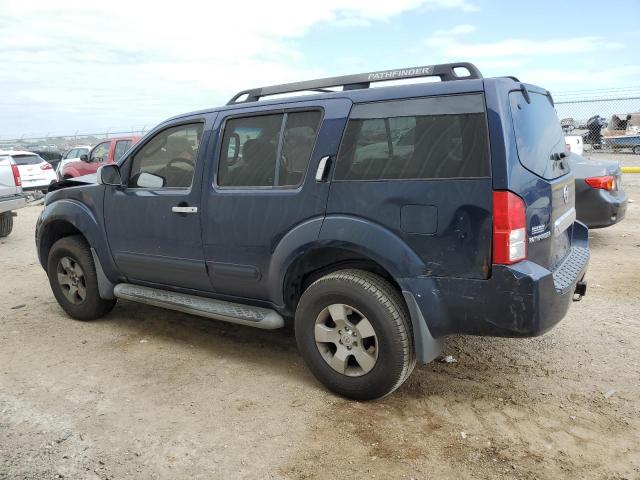 5N1AR18U27C629626 - 2007 NISSAN PATHFINDER LE BLUE photo 2