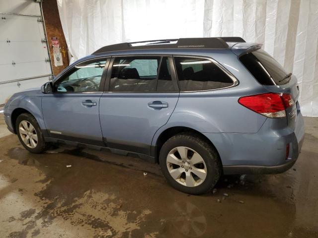 4S4BRBCC3A3359015 - 2010 SUBARU OUTBACK 2.5I PREMIUM BLUE photo 2