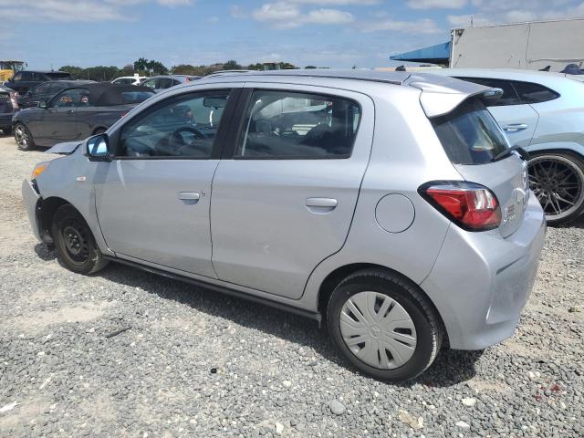 ML32AUHJ0NH000831 - 2022 MITSUBISHI MIRAGE ES SILVER photo 2