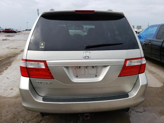 5FNRL38687B402255 - 2007 HONDA ODYSSEY EXL SILVER photo 6