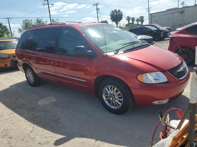 2C8GP64L12R736437 - 2002 CHRYSLER TOWN & COU LIMITED BROWN photo 4