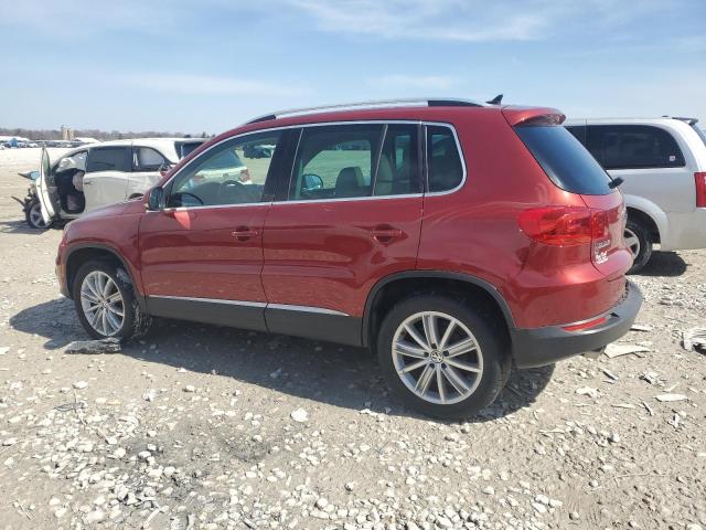 WVGBV7AX5GW021055 - 2016 VOLKSWAGEN TIGUAN S BURGUNDY photo 2