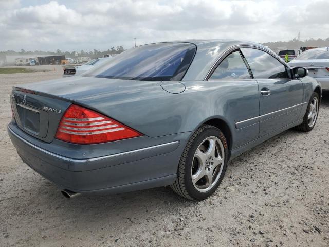 WDBPJ75JX4A042325 - 2004 MERCEDES-BENZ CL 500 TEAL photo 3