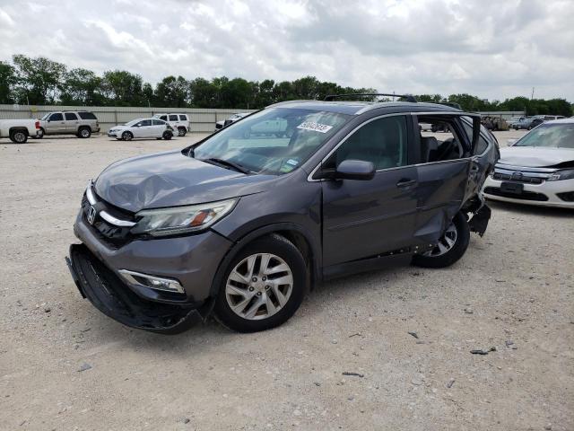 2HKRM3H76FH501288 - 2015 HONDA CR-V EXL GRAY photo 1