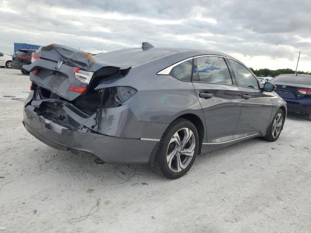 1HGCV1F54JA093240 - 2018 HONDA ACCORD EXL GRAY photo 3