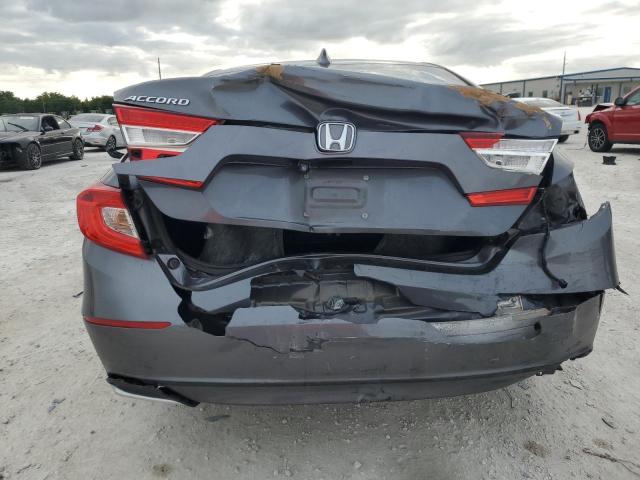 1HGCV1F54JA093240 - 2018 HONDA ACCORD EXL GRAY photo 6