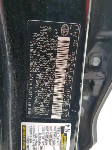 2T1KR32E45C396956 - 2005 TOYOTA COROLLA MA XR BLACK photo 12