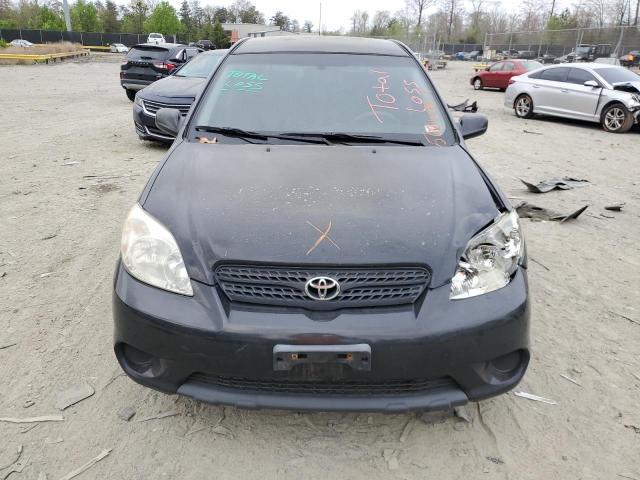 2T1KR32E45C396956 - 2005 TOYOTA COROLLA MA XR BLACK photo 5