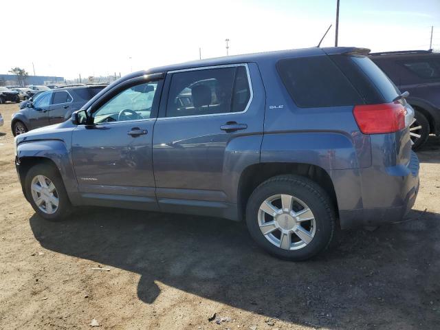 2GKALMEK7D6417548 - 2013 GMC TERRAIN SLE BLUE photo 2