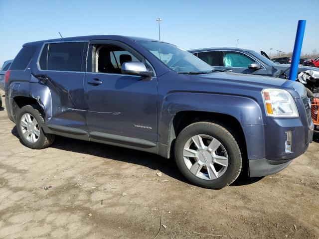 2GKALMEK7D6417548 - 2013 GMC TERRAIN SLE BLUE photo 4