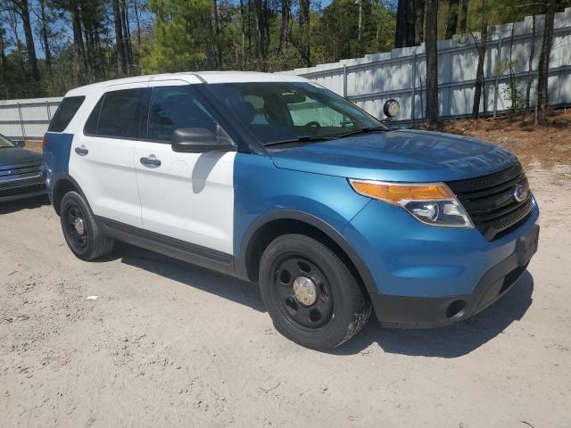 1FM5K8AR2FGC67955 - 2015 FORD EXPLORER POLICE INTERCEPTOR WHITE photo 4