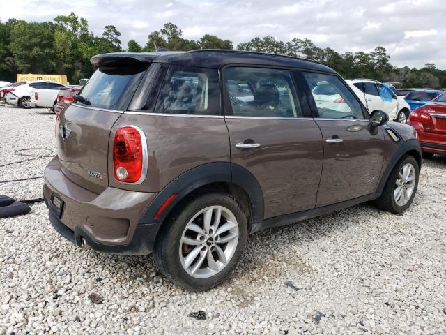 WMWZC5C54DWP32926 - 2013 MINI COOPER S COUNTRYMAN BROWN photo 3