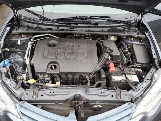 2T1BURHE4GC711332 - 2016 TOYOTA COROLLA L GRAY photo 11