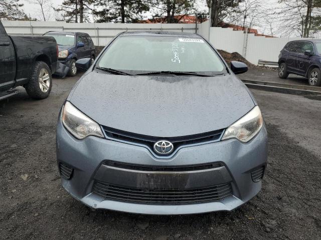 2T1BURHE4GC711332 - 2016 TOYOTA COROLLA L GRAY photo 5