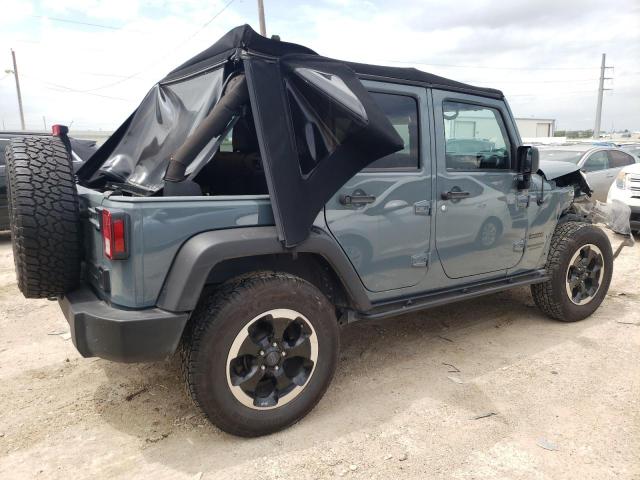 1C4HJWDGXEL251561 - 2014 JEEP WRANGLER U SPORT GRAY photo 3