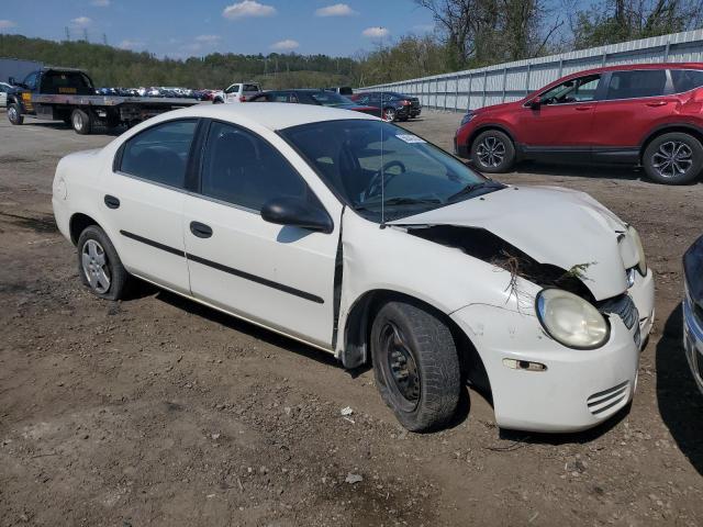 1B3ES26C04D626953 - 2004 DODGE NEON BASE WHITE photo 4