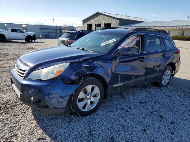 4S4BRCCC3B3414425 - 2011 SUBARU OUTBACK 2.5I PREMIUM BLUE photo 1