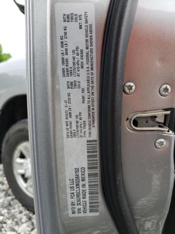 3C6UR5CLXMG584152 - 2021 RAM 2500 TRADESMAN ვერცხლისფერი ფოტო 12