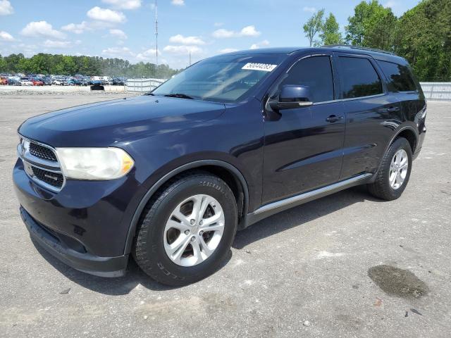 1D4SD4GT6BC592352 - 2011 DODGE DURANGO CREW BLUE photo 1