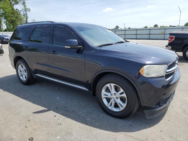 1D4SD4GT6BC592352 - 2011 DODGE DURANGO CREW BLUE photo 4