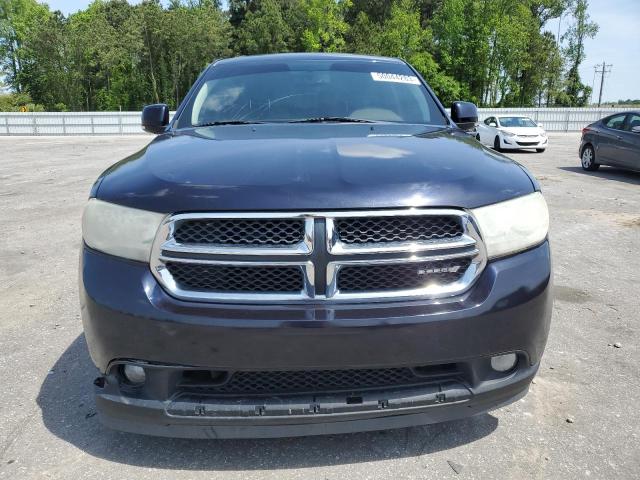 1D4SD4GT6BC592352 - 2011 DODGE DURANGO CREW BLUE photo 5