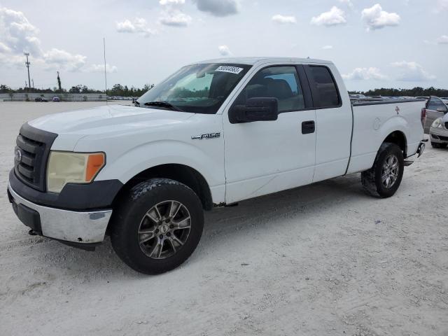 1FTEX1EW1AFB81449 - 2010 FORD F150 SUPER CAB WHITE photo 1