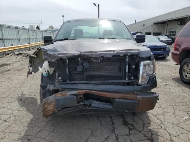 1FTMF1CMXDKE21576 - 2013 FORD F150 GRAY photo 5