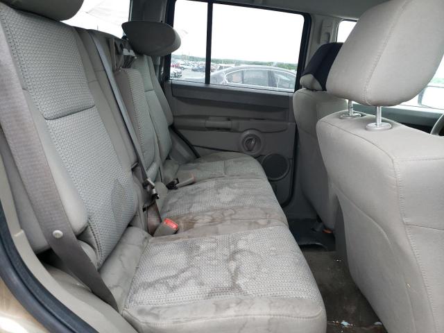 1J8HH48K08C240595 - 2008 JEEP COMMANDER SPORT თაფლისფერი ფოტო 10