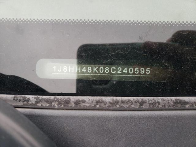 1J8HH48K08C240595 - 2008 JEEP COMMANDER SPORT თაფლისფერი ფოტო 12