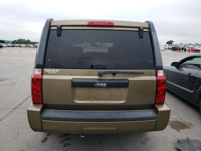 1J8HH48K08C240595 - 2008 JEEP COMMANDER SPORT თაფლისფერი ფოტო 6