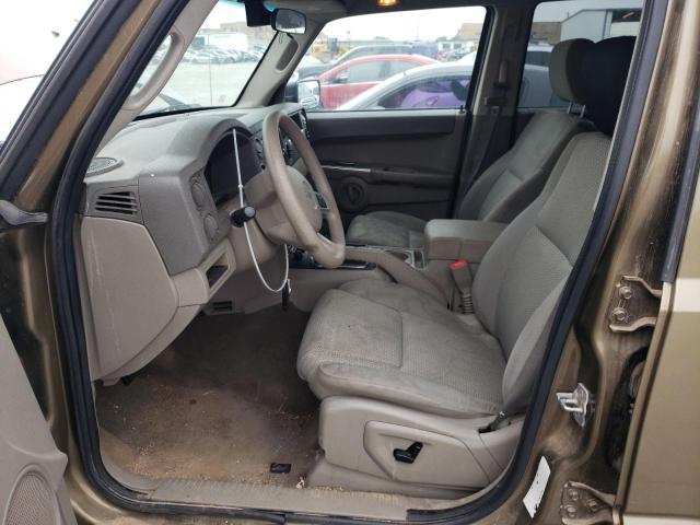 1J8HH48K08C240595 - 2008 JEEP COMMANDER SPORT თაფლისფერი ფოტო 7