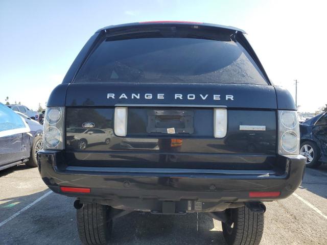 SALMP13409A300154 - 2009 LAND ROVER RANGE ROVE AUTOBIOGRAPHY BLACK photo 6