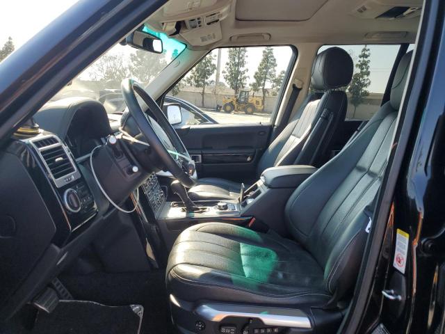 SALMP13409A300154 - 2009 LAND ROVER RANGE ROVE AUTOBIOGRAPHY BLACK photo 7