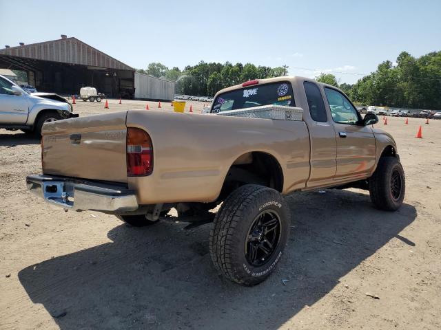 5TESN92N5YZ700485 - 2000 TOYOTA TACOMA XTRACAB PRERUNNER ოქროსფერი ფოტო 3