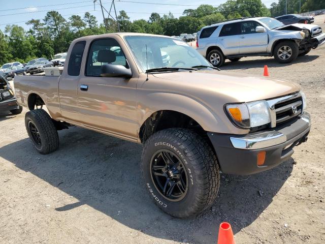 5TESN92N5YZ700485 - 2000 TOYOTA TACOMA XTRACAB PRERUNNER ოქროსფერი ფოტო 4