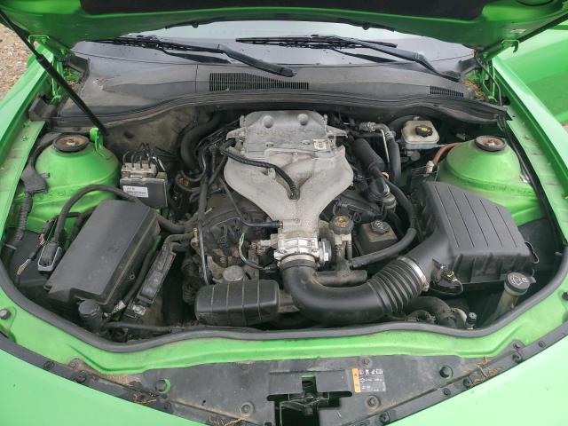 2G1FB1EDXB9133727 - 2011 CHEVROLET CAMARO LT GREEN photo 11