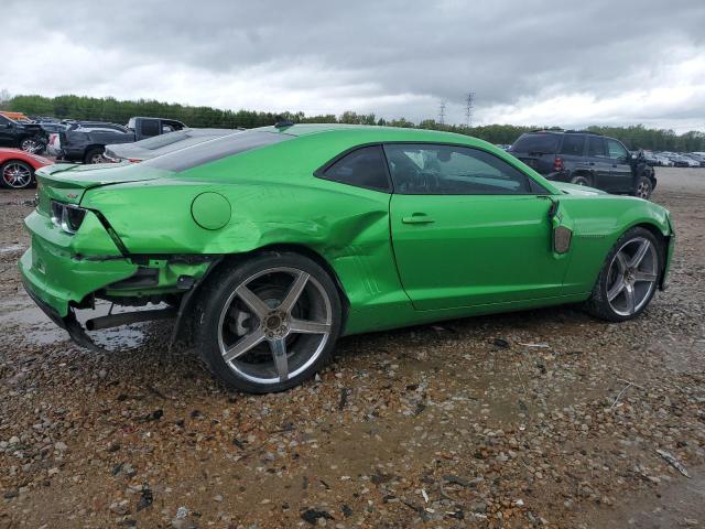 2G1FB1EDXB9133727 - 2011 CHEVROLET CAMARO LT GREEN photo 3