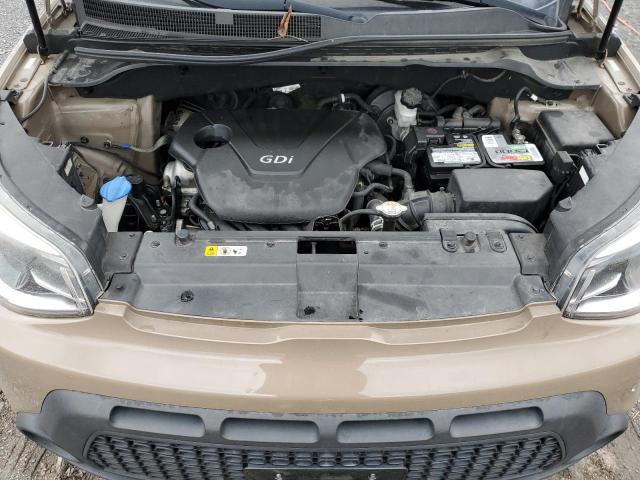 KNDJN2A26F7205467 - 2015 KIA SOUL TAN photo 11