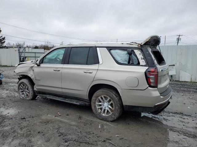 1GNSKNKD1NR297760 - 2022 CHEVROLET TAHOE K1500 LT BEIGE photo 2