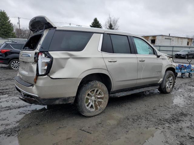 1GNSKNKD1NR297760 - 2022 CHEVROLET TAHOE K1500 LT BEIGE photo 3