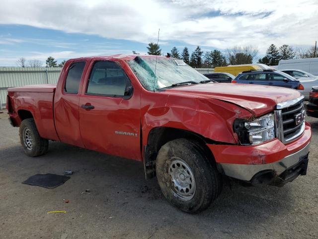 2GTEK19J281214652 - 2008 GMC SIERRA K1500 RED photo 4