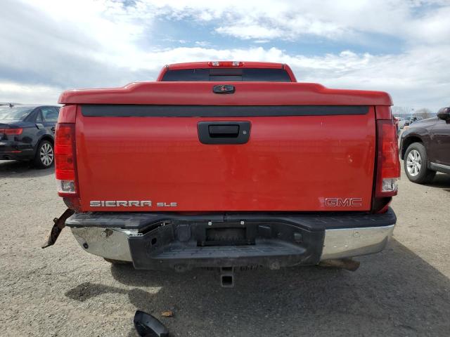 2GTEK19J281214652 - 2008 GMC SIERRA K1500 RED photo 6