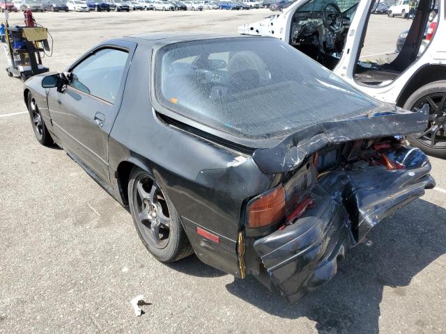 JM1FC3312K0706932 - 1989 MAZDA RX7 BLACK photo 2