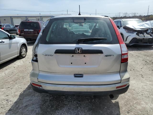 JHLRE4H32BC014176 - 2011 HONDA CR-V LX SILVER photo 6