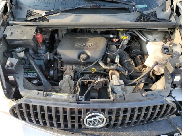 3G5DB03L16S651096 - 2006 BUICK RENDEZVOUS CX SILVER photo 12