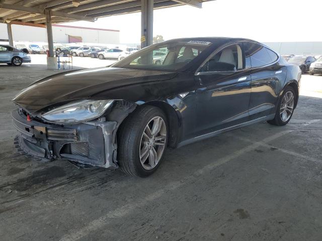 5YJSA1CG9DFP14799 - 2013 TESLA MODEL S Սև լուսանկար 1