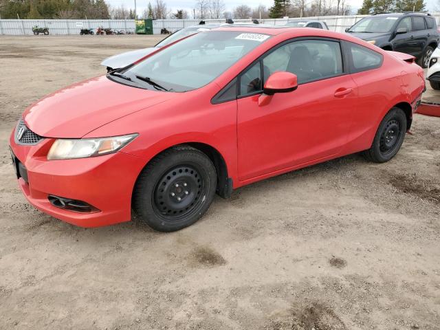 2HGFG3B93DH002010 - 2013 HONDA CIVIC EXL RED photo 1