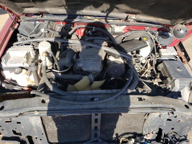 1GTCS195028253819 - 2002 GMC SONOMA RED photo 11